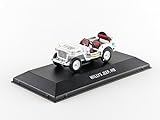Greenlight Collectibles United Nations Decoration Willy's Jeep (1:43 Scale)