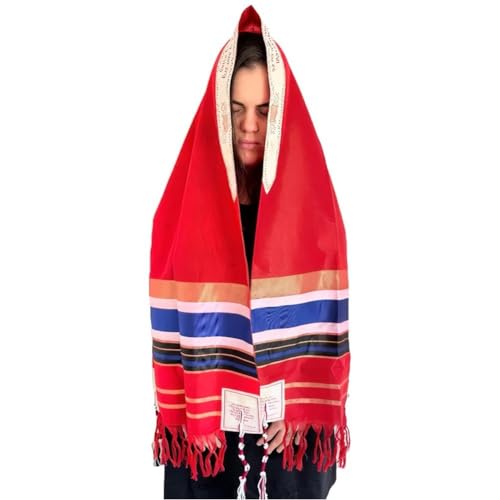 Messianic Tallit Prayer Shawl Israel Jewish Tallit Praying Scarf Wrap Headscarf for Men Women2