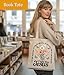 LUERHUI Aesthetic Christian Gifts Tote Bag for Church, Bible Verse Floral Tote bag for Women