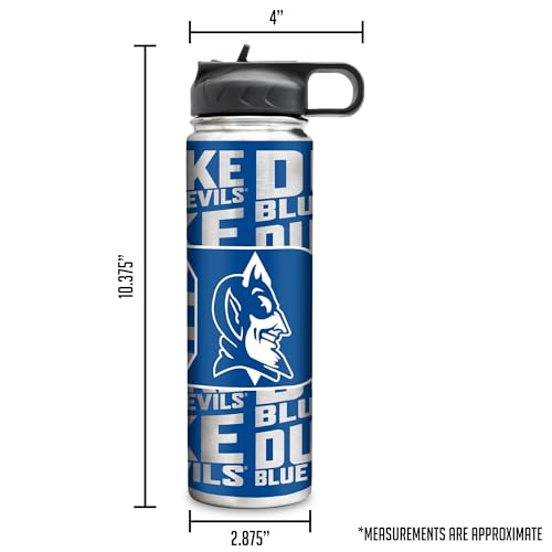 Rico Industries NCAA Duke Blue Devils Standard 22oz Stainless Steel Tumbler with Lid - Great For Coffee, Tea, Water or Cocktails by Rico Industries - Image 8