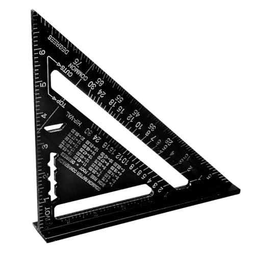 Regla Triangular de Aleación de Aluminio para Carpintería miniatura 7