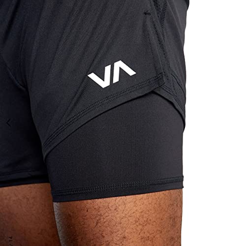 Rvca Men's Sport Vent Short - Black | Small #TOP5