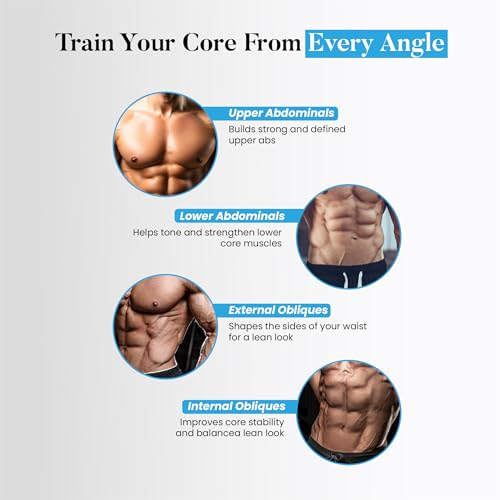 Ab Roller Wheel, Abs & Core Workout Equipment for Home Gym with Knee Pad Accessories, Abdominal Wheel for Full-body Strength Training, Ab Roller Wheel for Home Gym - Image 4