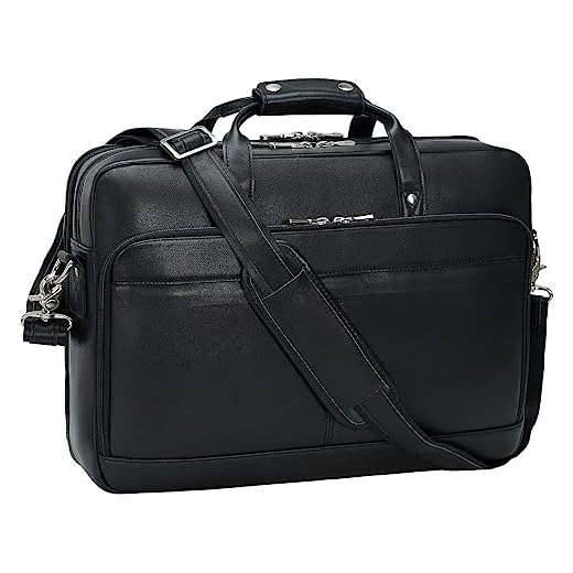 Elegant Leather Briefcase for Businessmen