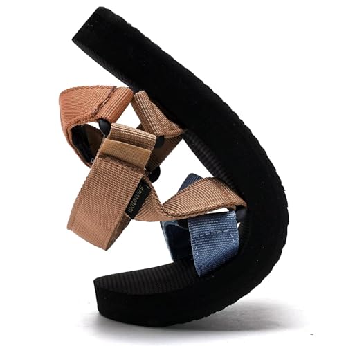 WateLves Men's Sandals Hiking-Sport-Sandals with Adjustable Webbing Lightweight Water-Athletic-Beach-Sandals for Walking-Fishing-Travel-Trekking-Camping3