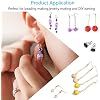 Kit Fabrication De Bijoux ZoomSky 2536 Pièces - Argent Or Pour DIY Boucles D'Oreilles Colliers Bracelets
