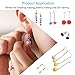 LANMOK Earring Making Supplies, 2410pcs Jewelry Making Kits in Earring Backs Earring Hooks Earring Posts for DIY Beginners Adults Crafters