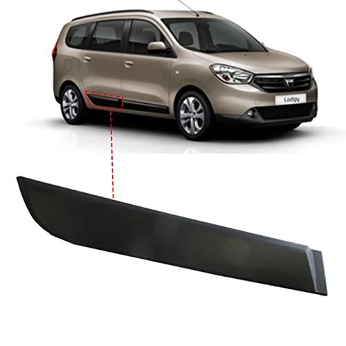 MKAREPART Alerón de tira de moldura exterior trasero derecho compatible con Dacia Lodgy 828762880R 828764017R (trasero derecho) Cover