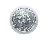 LINDNER Das Original Münzkapseln Innen-Ø 39 mm, Innenhöhe 6 mm, 10er-Packung, z.B. für 2 Oz Großbritannien Queen's Beast (Silber)