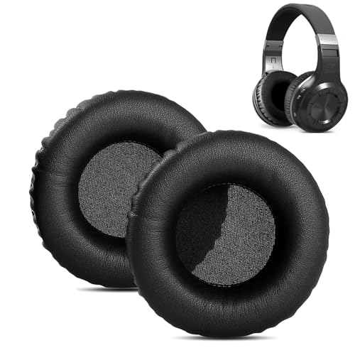 ACCOUTA Coussinets d’Oreille Remplacement Compatible avec Bluedio H+ Turbine H+ Casques d'écoute Oreillettes et Coussinets avec Premium Cuir protéiné et...