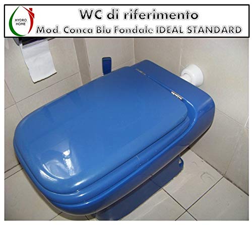 WC-Sitz Ideal Standard Conca – Originalgetreu, Aus Beschichtetem Holz, Made In Italy, Weiß