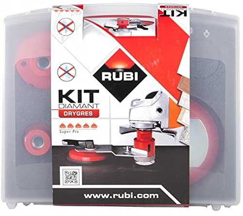 RUBI Otwornica diamentowa koronka drygress 4szt 28-68mm