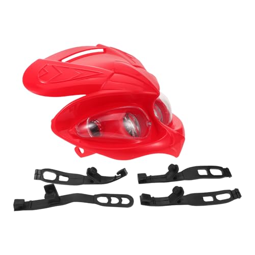 Éclairage additionnel étanche rouge pour support de phare de motocross en usage hors route