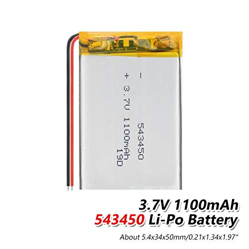 Grehod 1100 mAh 543450 Batteria Ricaricabile ai