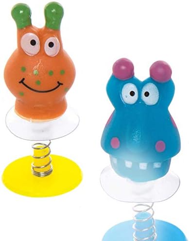 Baker Ross P355 Monster Jump, Assorted Novelty Party Favor Toys, Handheld Games or Kids Classroom Prizes (Pack of 6), 1-Pack