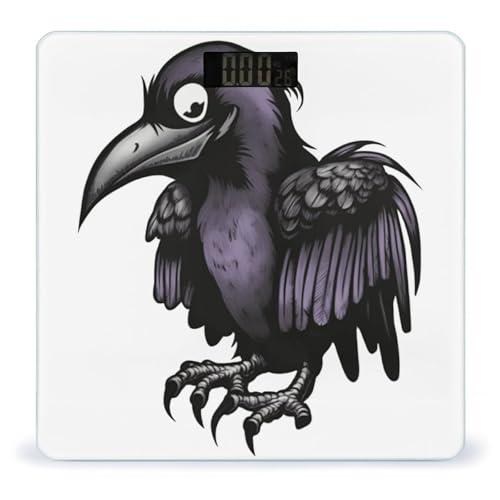 Báscula Digital de Vidrio Templado Ravens para Baño miniatura 1