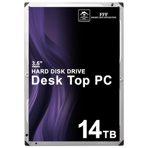 Amazon | FFF 3.5インチ HDD 14TB ハードディスク 大容量 256MB SATA