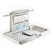 LQBDJPYS Cambiador de Mesa para Montar en la Pared para bebé, Mesa de Cambiador de pañales Plegable Horizontal con Correas de Seguridad, Ideal para Viajar