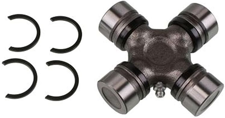 Mytee Products U-Joint Kit ISR Style Greasable Universal Joint with Snap Ring S55 Series - Bearing Cap Dia 1.125 Inch Compatible with Ford/GMC Replaces 5-3147X 5-3011X 405817 25-155X 2-3011 114-3011