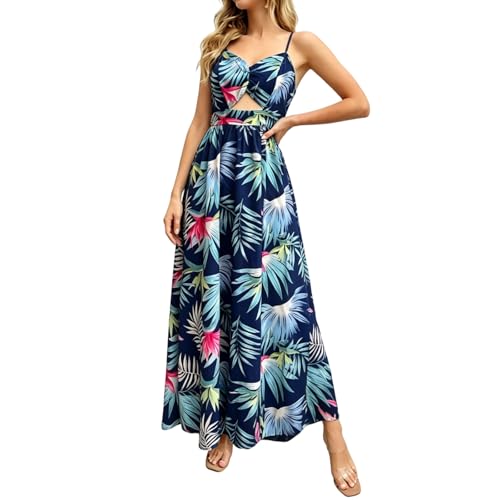 Robe d'été pour la plage décontractée et fleurie en vacances