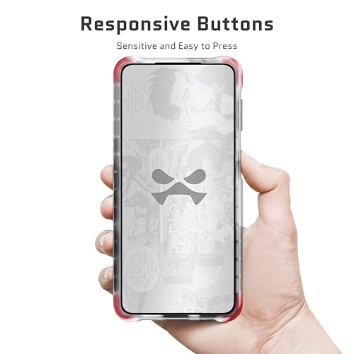 Image of Ghostek Covert Samsung Galaxy S21 Plus Case Clear Protective Phone Cover with Durable Slim Design Bumper Grip Protection Supports Wireless Charging Designed for 2021 S21 + 5G (6.7inch) (Clear)