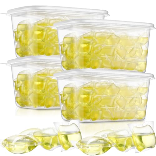 Image of 400 Pcs Laundry Detergent Soap Pods Bulk,Washing Laundry Pods