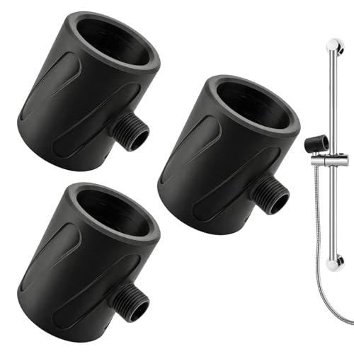 Pomme De Douche Pour Salles De Bains Masculines, Lot de 3 Pomme De Douche À Main Haute Pression Pour Hommes, Pommes De Douches En Acier Inoxydable À Larges Trous Anti-Obstruction Pour Le Nettoyage