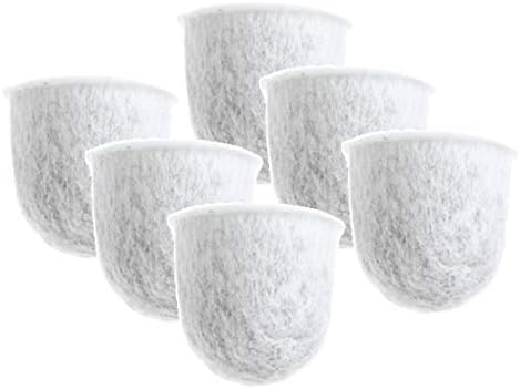 6-Pack Nispira WGCM350 Water Filter Pod Replacement for Wolf Gourmet Coffee Maker System 10 cups WGCM100S WGCM110S WGCM120S
