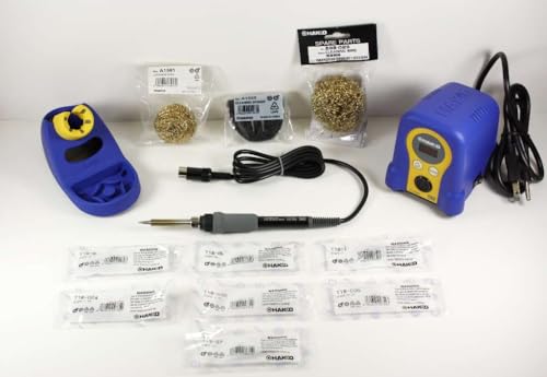 Hakko FX888D,T18-B,BL,I,D24,D32,C05,S7,599-029 Soldering Station with T18-B/BL/I/D24/D32/C05/S7/599-029