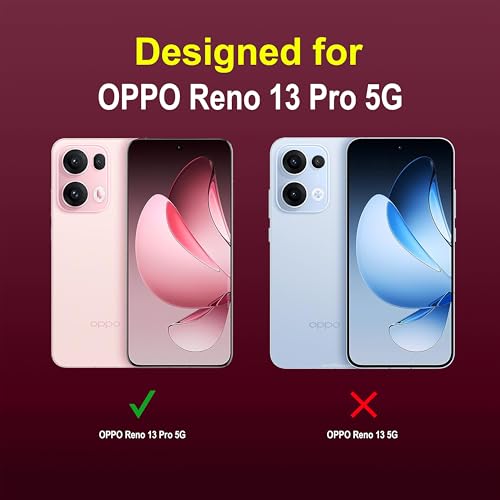 Image of Zapcase Back Case Cover for Oppo Reno 13 Pro 5G | Compatible for Oppo Reno 13 Pro Back Cover | Liquid Silicon Magic Case with Camera Protection | Plum