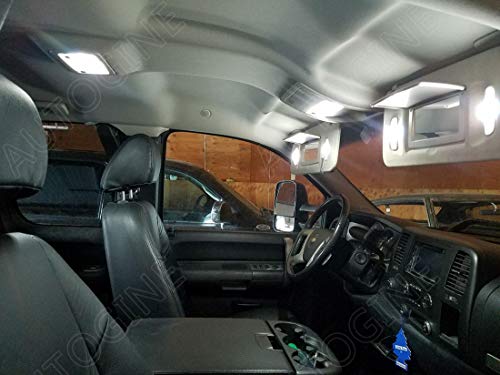 Kit de 20 luces LED interiores blancas para Chevrolet Chevy Avalanche miniatura 2