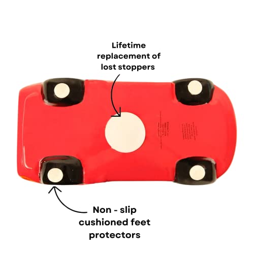 Pixar Cars Lightning Mcqueen Piggy Bank – Kids Ceramic Coin Bank With Rubber Stopper #TOP3