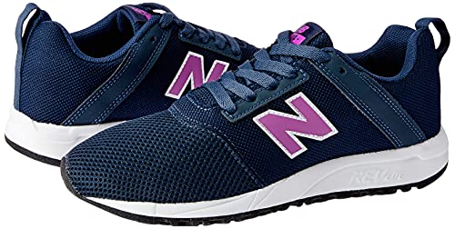 Tênis New Balance 24, Feminino, Azul/Rosa, 38