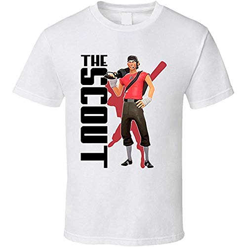 DIYI The Scout Team Ftress 2 Video Game T ShirtWhite S Cover