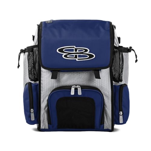 Boombah Mini Superpack Bat Bag BM-9014C23 White/Royal Blue