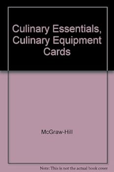 Hardcover Culinary Essentials, Culinary Equipment Cards Book