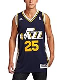 NBA Utah Jazz Al Jefferson Road Swingman Jersey Navy, X-Large