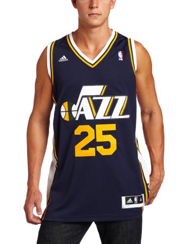 NBA Utah Jazz Al Jefferson Road Swingman Jersey Navy XX-Large