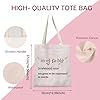 LEVLO G-Omens Inspired Tote Bag Inefffable Crowlley and Aziraphalle Comedy TV Show Fans Shopping Bag (inefffable tote bag 3uk) #2