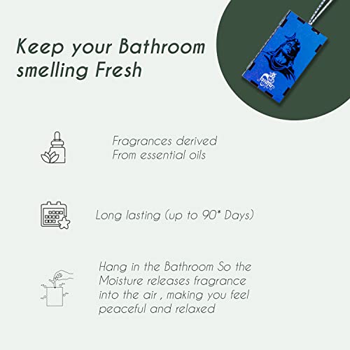 Image of Wooden Car Air Freshener | Car Freshie | Stylish way to keep Your Car smelling Nice Fresh Gift Idea | Automobile Car perfume | Aroma diffuser | Essential oils (KASTURI FRAGRANCE)
