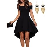 vestido hombros al aire manga larga Diseño atractivo y noble, perfecto para primavera ,verano otoño