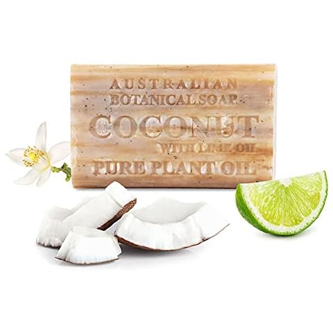 Australian Botanical Soap Coconut Lime Bar Cover