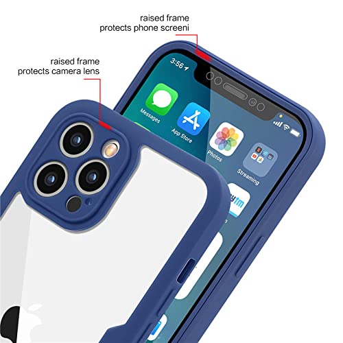 Coque de luxe iPhone 12 Pro Max silicone transparent finition vert foncé chic - 2
