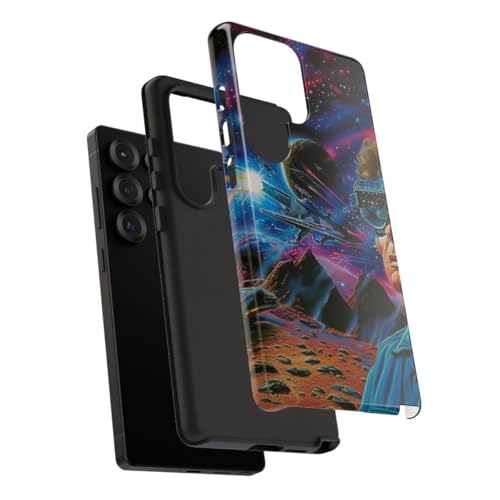 Coque Samsung S25 Ultra Space Battle bleu brillante - 4