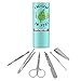 I Be-Leaf In You Believe Funny Humor Stainless Steel Manicure Pedicure Grooming Beauty Care Travel Kit