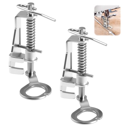 2 Piezas Pie Prensatelas para Costura de Movimiento Libre miniatura 7