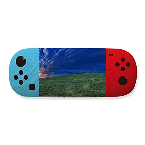 Étui pour lunettes motif ciel vert Grassland idéal pour les vacances et le bureau