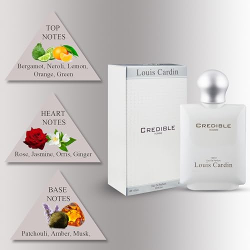 Louis cardin Credible Homme EDP 100ml + Get free T-Shirt - view 5