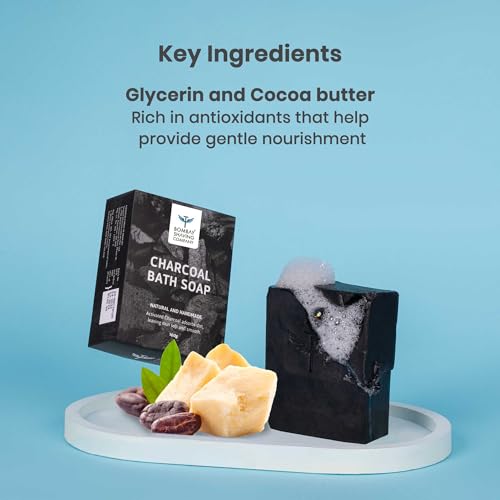 Bombay Shaving Company Activated Bamboo Charcoal Bath Soap for Men for Deep Clean and Anti-pollution Effect, 125g (Pack of 3) | Made in India - Image 4