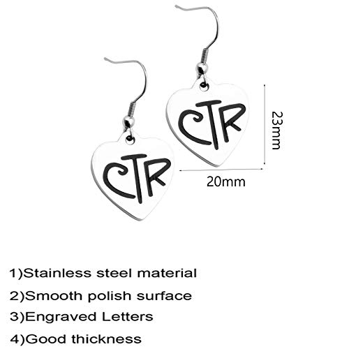 LDS Baptism Gift CTR Earring Choose The Right Gifts (earring)2